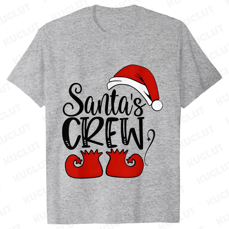 Santa's Crew Shirt Christmas