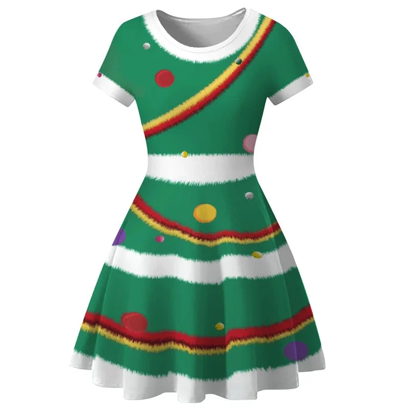 Female Party Performance Christmas Dress