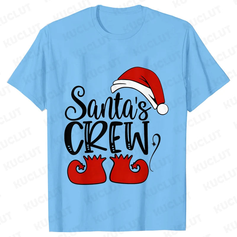 Santa's Crew Shirt Christmas