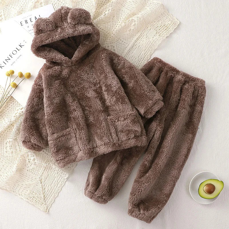 Baby Fleece Hoodie Set