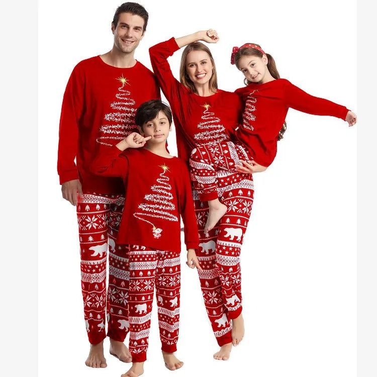 Family Matching Xmas Pajamas