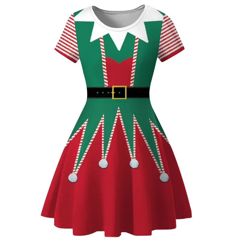 Female Party Performance Christmas Dress