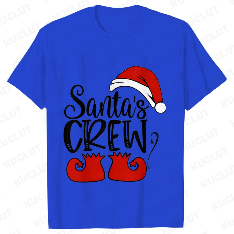 Santa's Crew Shirt Christmas