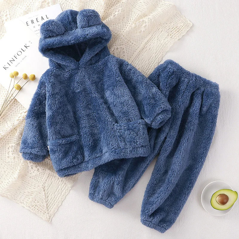 Baby Fleece Hoodie Set