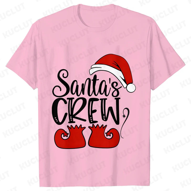 Santa's Crew Shirt Christmas