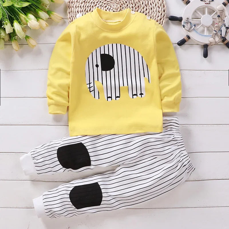 Ensemble de vêtements en coton pour enfants