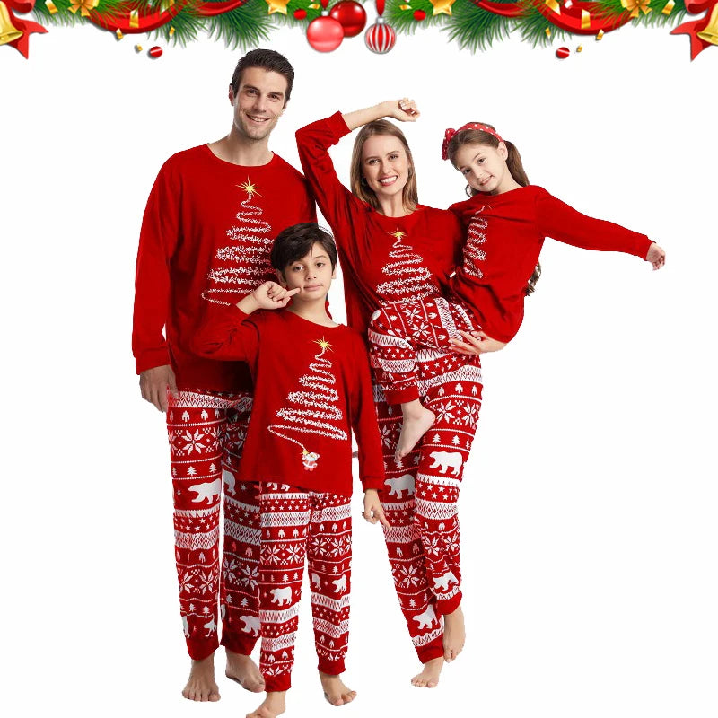 Family Matching Xmas Pajamas