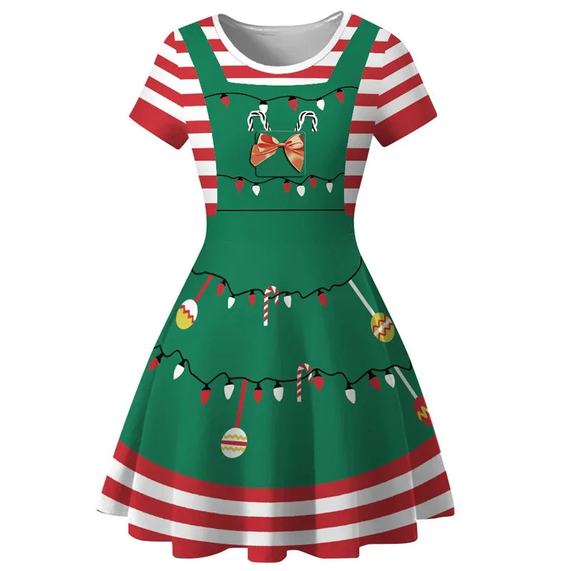 Female Party Performance Christmas Dress