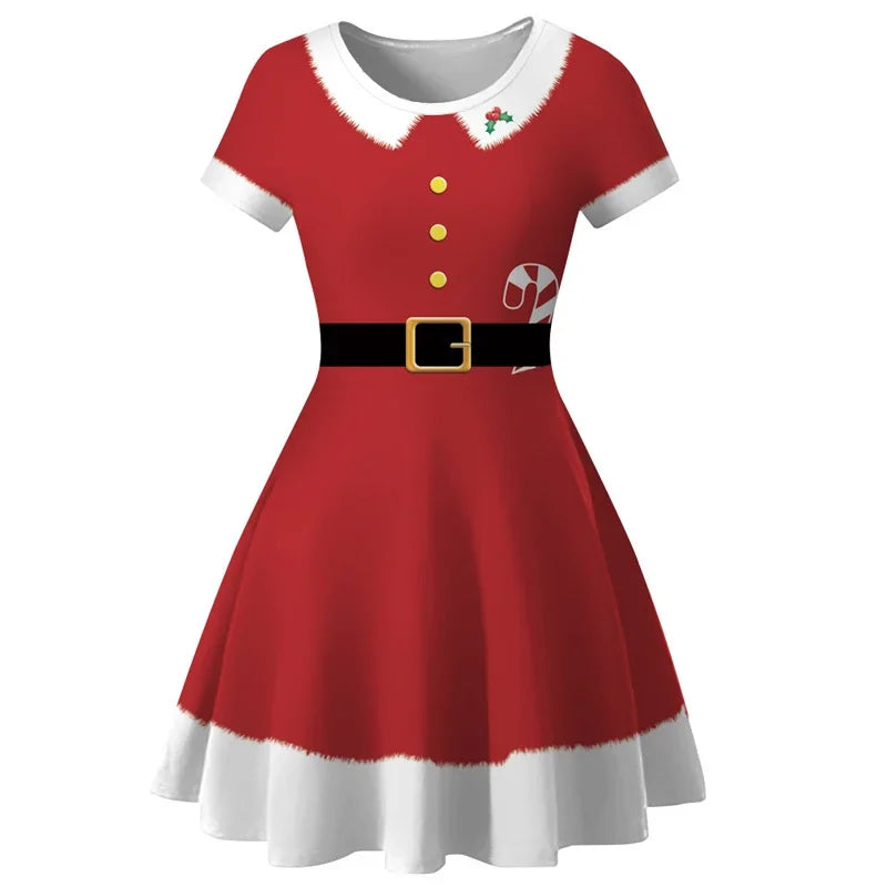 Female Party Performance Christmas Dress