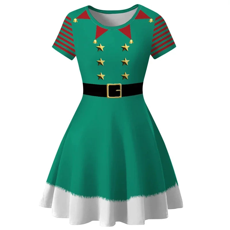 Female Party Performance Christmas Dress