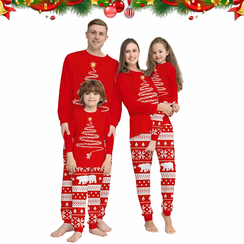 Family Matching Xmas Pajamas