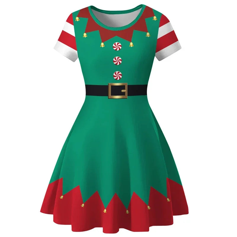 Female Party Performance Christmas Dress