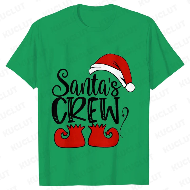 Santa's Crew Shirt Christmas