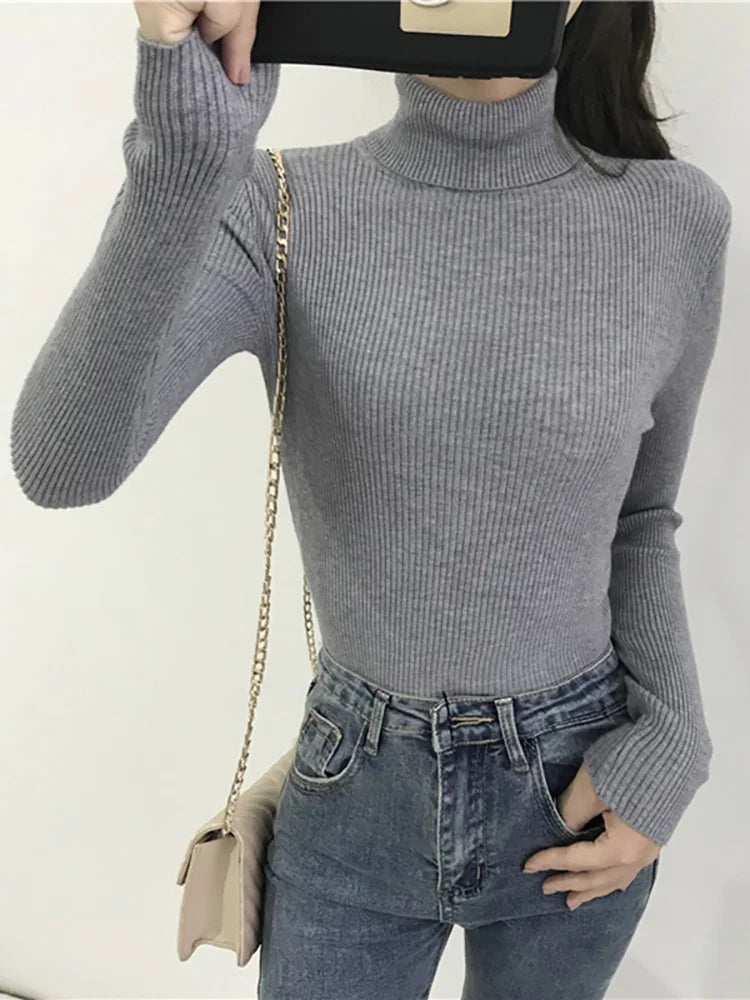 Korean Turtleneck Sweater