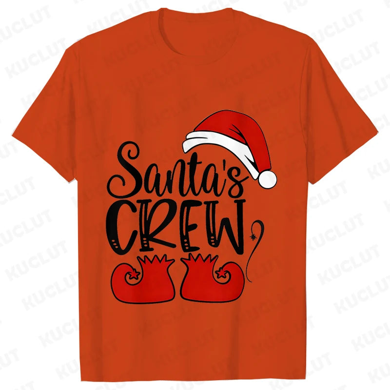 Santa's Crew Shirt Christmas