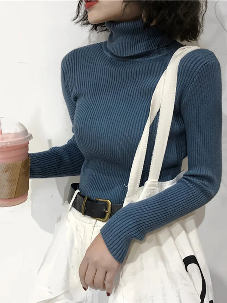 Korean Turtleneck Sweater