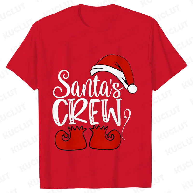 Santa's Crew Shirt Christmas