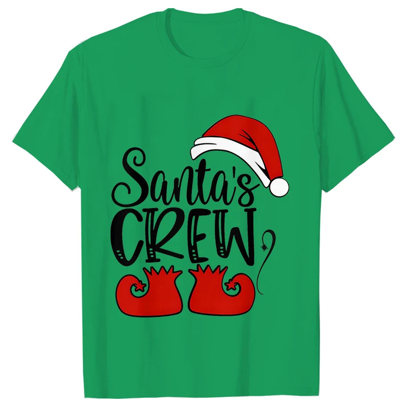 Santa's Crew Shirt Christmas