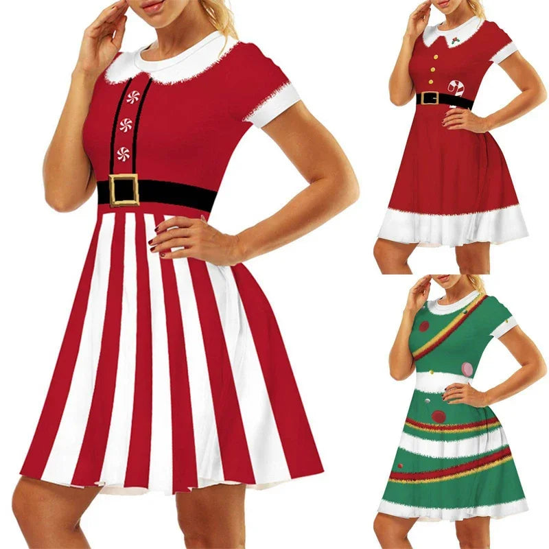 Female Party Performance Christmas Dress