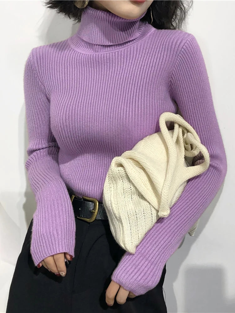 Korean Turtleneck Sweater