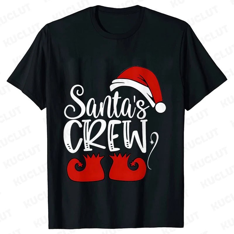 Santa's Crew Shirt Christmas